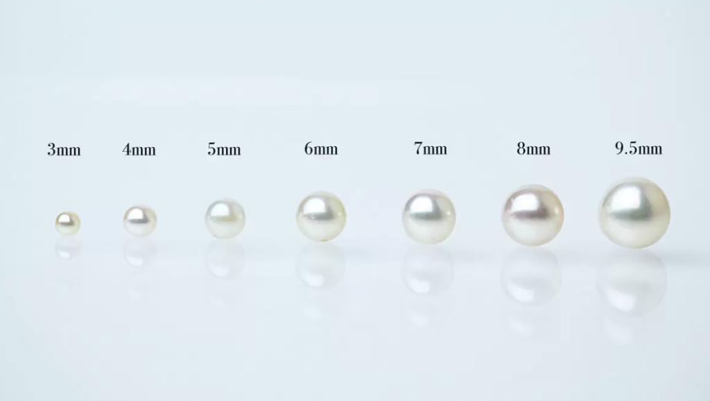 真珠サイズ比較のイメージ画像